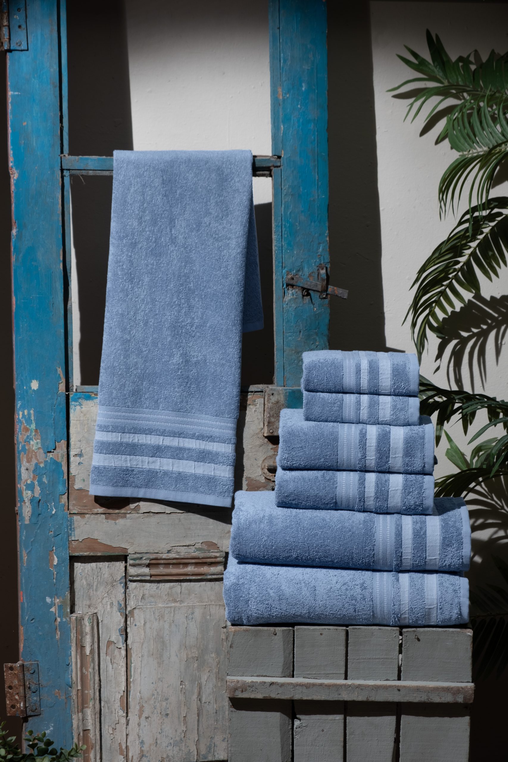 18 copy „Синя Вълна“ Комплект хавлиени кърпи – 3 броя – 100% Памук - Image 1