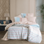 Спално бельо - Hobby  "Trella-Turqouse" - 4 части