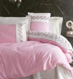 Спално бельо „Niobe-Pink“ Cotton box - 6 части - Image 3