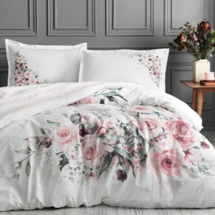 Спално бельо  „Marco Rosa“  - 4 части – Памук Ранфорс