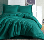 Памук сатен "Petrol Elegance" – 4 части – за спалня - Image 2