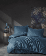 Памук сатен “Petrol Elegance” Satin Stripe – 4 части – за спалня