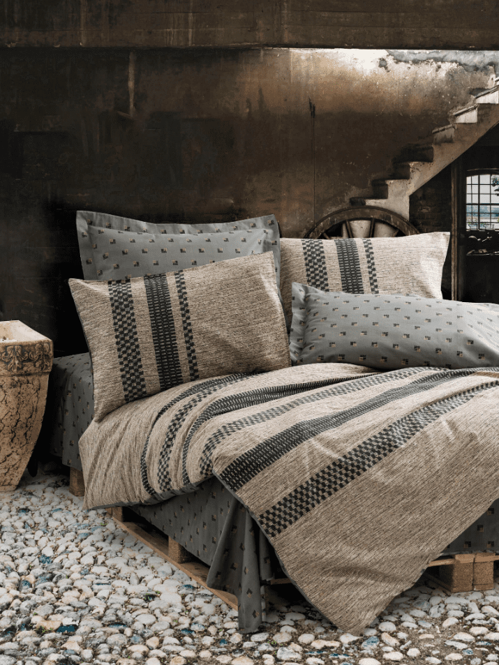 Arlo Brown1 Спално бельо „Arlo Brown“ Cotton Box - 5 части - за спалня - Image 1