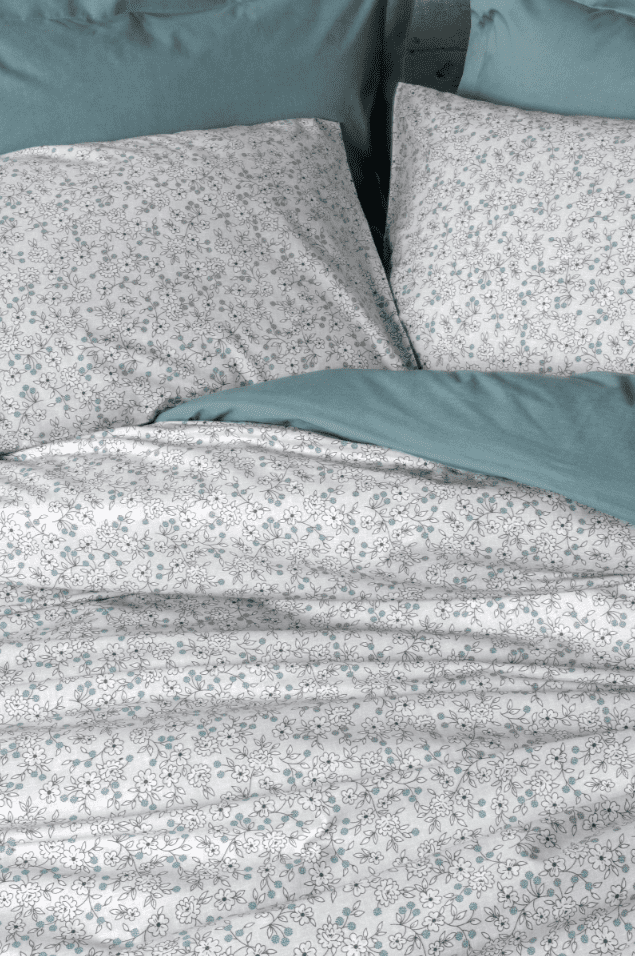 June Mint1 Спално бельо „June Mint“ Cotton Box - 5 части - за спалня - Image 1