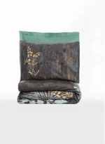 Спално бельо „Clorasa Mint“ Family - Памук Сатен -7 части – с 2 единични плика-Cotton box - Image 3