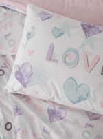 „Lovella“ спален комплект Памук Ранфорс – 3 части – за единично легло - Image 2