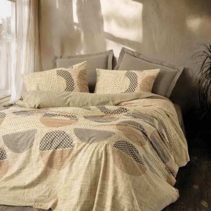 „Moona“ спален комплект Памук Ранфорс – 3 части – за единично легло