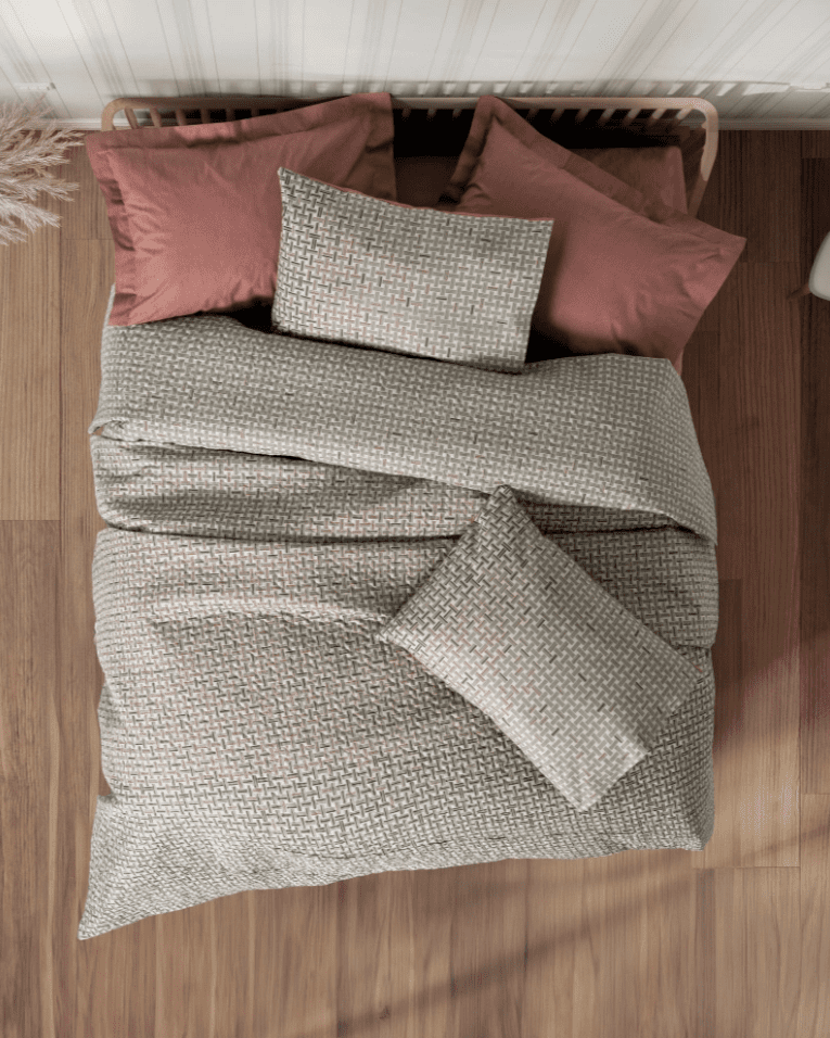 mote1 „Mote“ спален комплект Памук Ранфорс – 3 части – за единично легло - Image 1