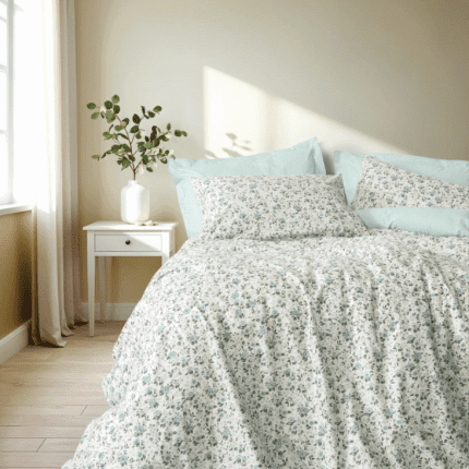 Спално бельо „Nola Mint“  Cotton Box - 5 части - за спалня