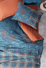 „Pleds Travel“ спален комплект Памук Ранфорс – 3 части – за единично легло - Image 2