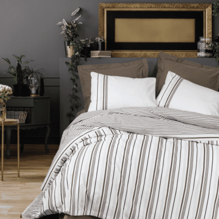 „Swell Coffee“ спален комплект Памук Ранфорс – 3 части – за единично легло