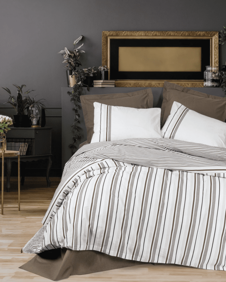 swell kahve1 „Swell Coffee“ спален комплект Памук Ранфорс – 3 части – за единично легло - Image 1