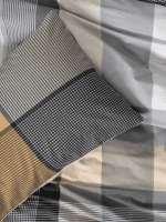 „Torvi Beige“  спален комплект Памук Ранфорс – 3 части – за единично легло - Image 2