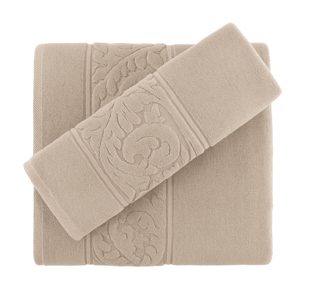 фсззд Комплект кърпи „„Sultan“ беж -100% Памук - Image 1