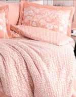 Спално бельо - Hobby „Velura - Terracota“ - 4 части - Image 2