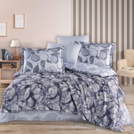 Спално бельо - Hobby „Calisse - Lacivert – Amatis“ - 4 части