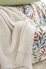 „Linum Ekru“ комплект Перкал с покривало Муселин – 7части - Image 3