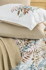 „Linum Beige“ комплект Перкал с покривало Муселин – 7части - Image 2