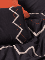 Спално бельо „Mirely“-puff бродерия-Памук Ранфорс-6 части-Cotton Box - Image 3