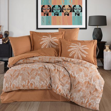 Спално бельо - Hobby „Selene – Tarçın“ - 4 части