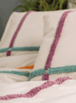 Спално бельо „Gul“-puff бродерия-Памук Ранфорс-6 части-Cotton Box - Image 3