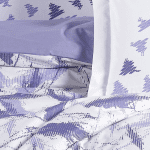 Спално бельо - Hobby „Silva - Lila“ - 4 части - Image 2